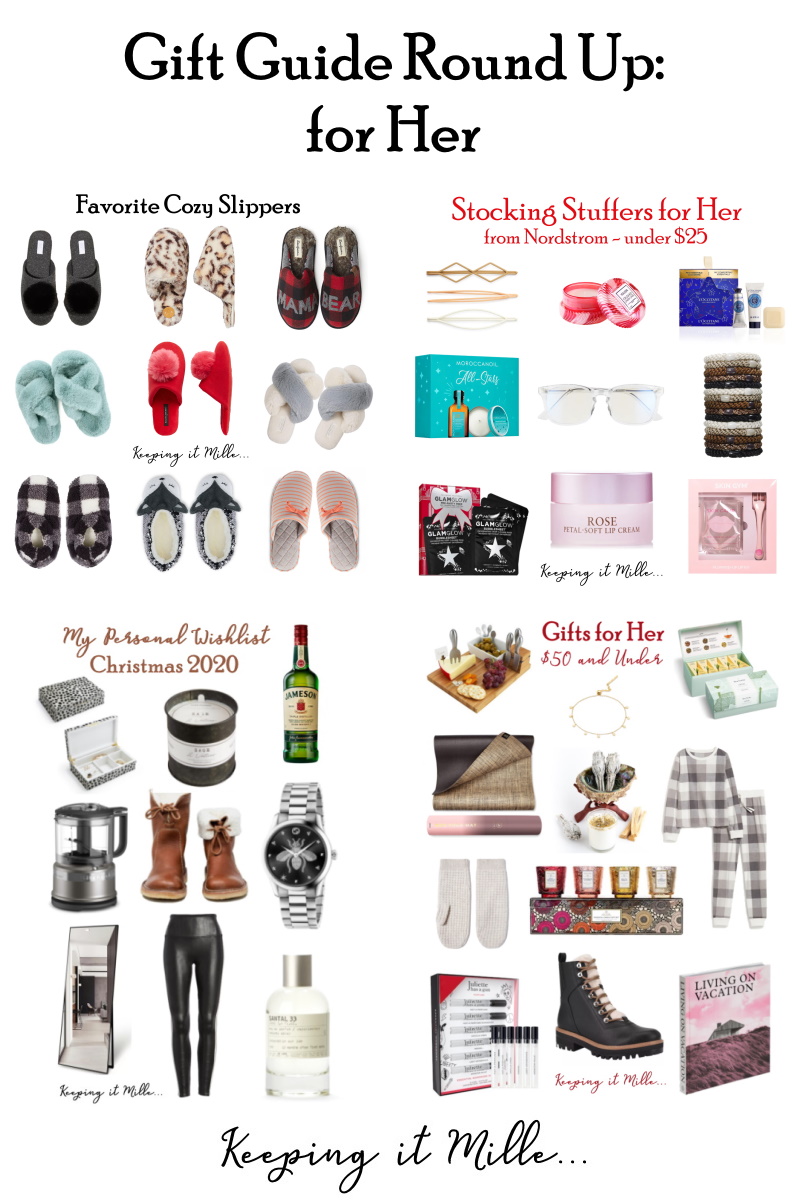 Gift Guide Round Up: Gifts for Her ~ Keeping it Mille